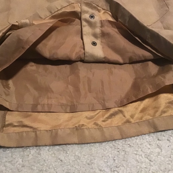 Wild Blue Women’s Brown A-Line Mini Skirt Snap Front Sz Small - Picture 6 of 6
